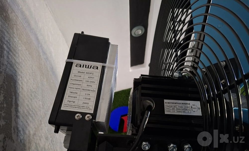 Настенный вентилятор AIWA 720FC — Турбо-обдув и японская надежность!