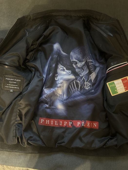 Philipp Plein яке от естествена кожа