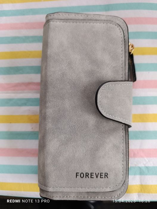 Нов, дамски портфейл, еко кожа.