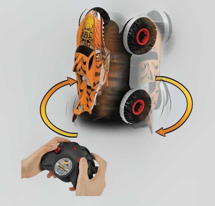 Hot wheels Monster truck Tiger Кола с дистанционно Тигър хот уилс 1:15