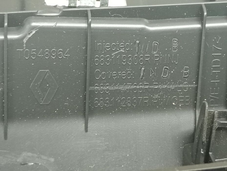 Grila ventilatie bord 683119308R Dacia Logan 3 (2020 - 2024) 1.0 tce  H4D480 H4D480