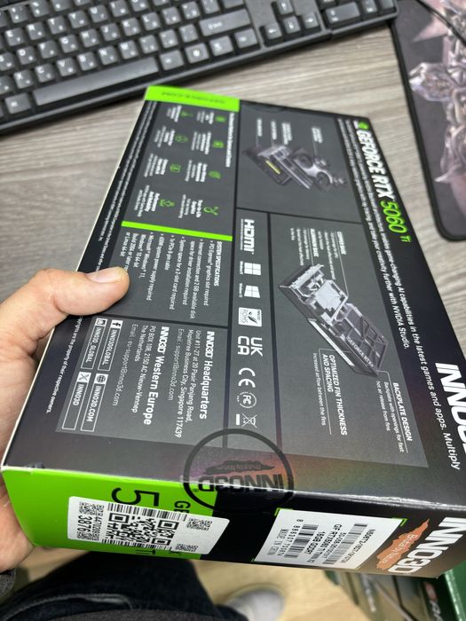 Inno3D GeForce RTX 5060 Ti 16GB TWIN X2