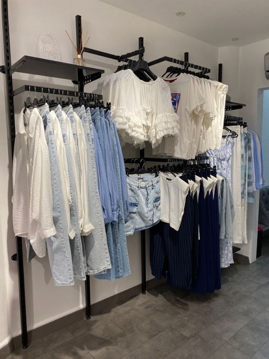 Регулирующийся стеллажи, рейлы,вешалки, мебель,торговое оборудование