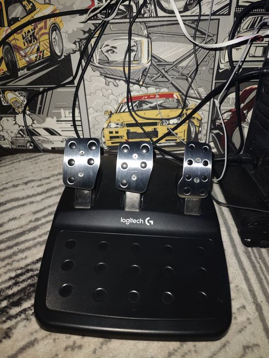 Игровой руль Logitech g29+shifter