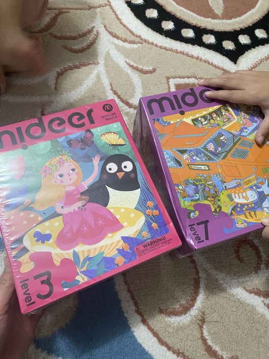 Пазлы mideer 7+ пазлы