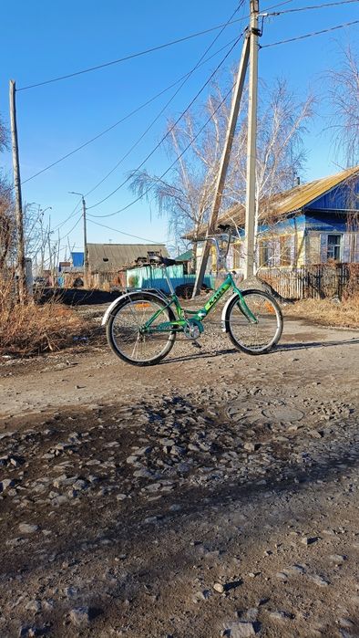 Велосипед в хорошем состоянии.