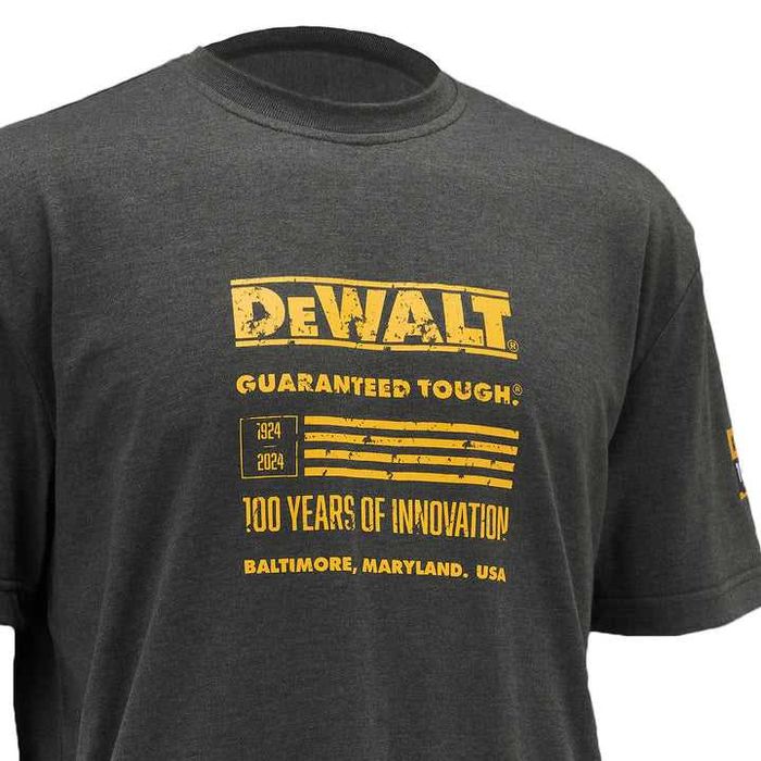 Тениска Dewalt 100 Year Graphic Tee Shirt Grey, DWC240-004