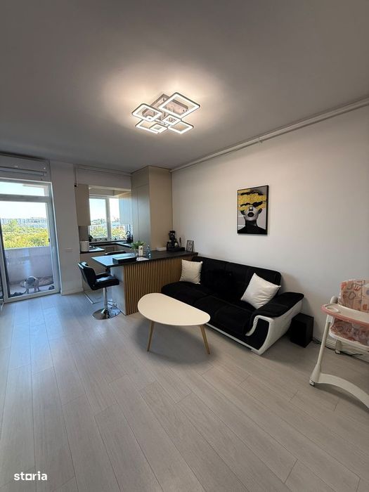 Apartament 2 camere mobilat utilat plus loc de parcare.