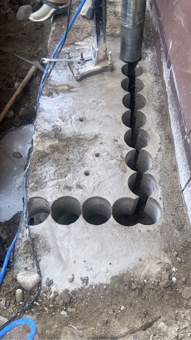 Алмазное сверление отверстий