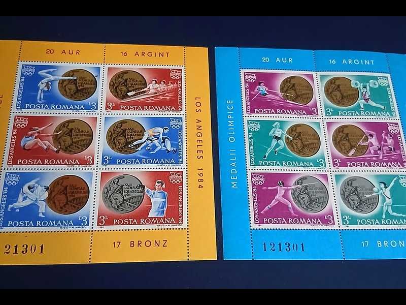 Lot timbre si colite romanesti 1957-1980