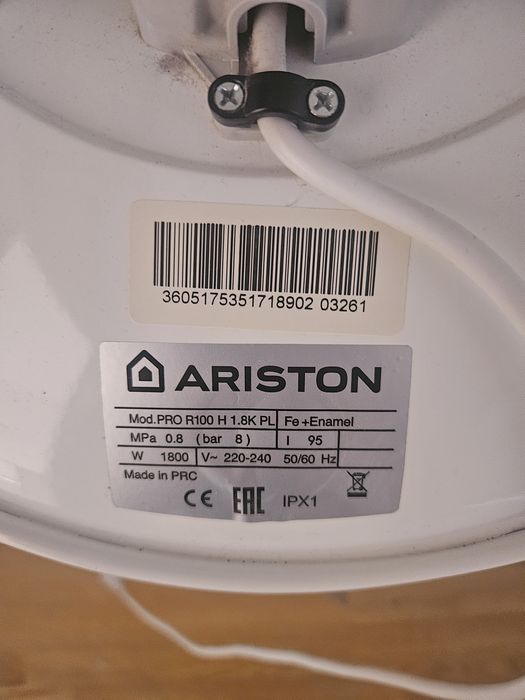 Продам бойлер Ariston PRO R100!