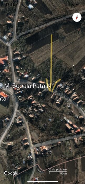 Teren sat Pata, judetul Cluj cu Certificat de Urbanism sau schimb! - Vedere 2