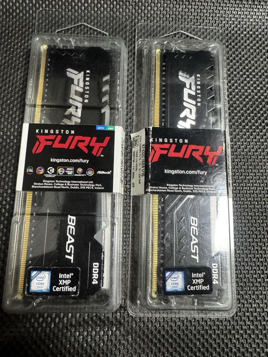 Memorii ram ddr4 3200 32gb kingstone  2x 16gb