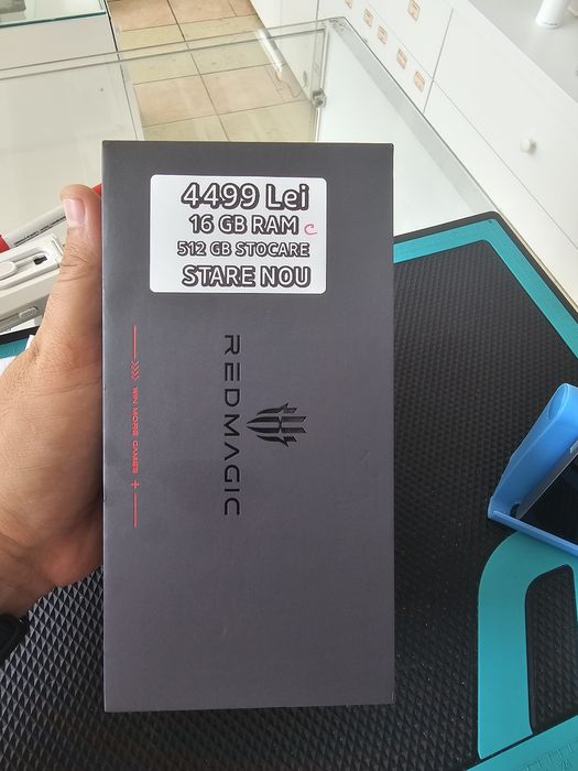 Redmagic 11 S Pro, 16/512 GB, Sigilat, negru sau gri, Garanție
