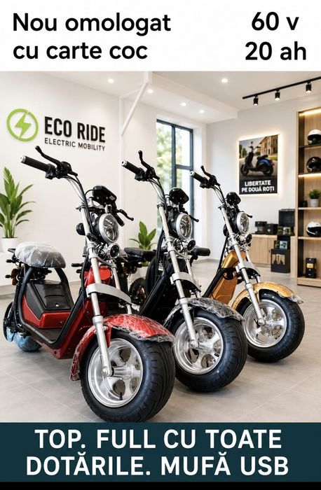Scuter electric nou ECO Gross 2000
