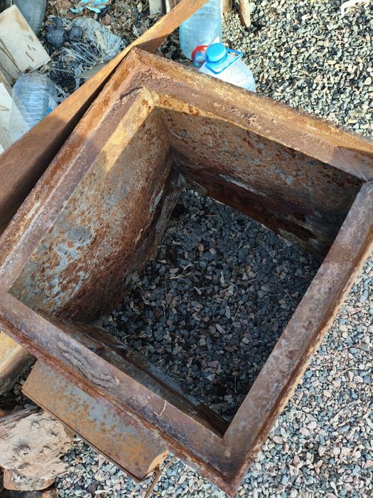 Печь стояла в бане