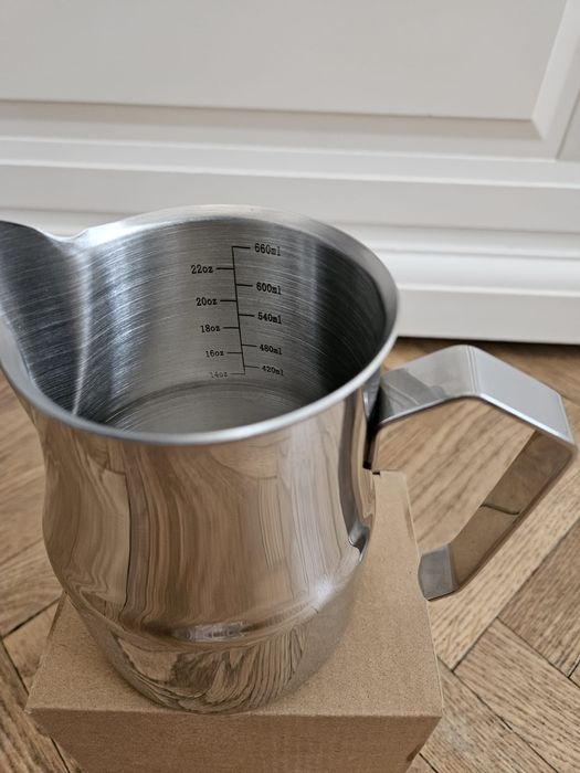 Carafa lapte lattiera inox 600ml