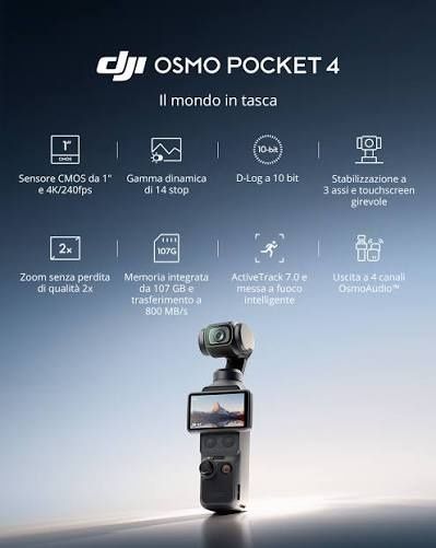 Dji pocket 4 4k\240fps