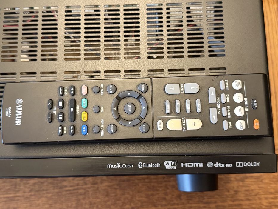Receiver AV  7.2 Yamaha RX-V583 – Dolby Atmos  5.1  HTR-4068 (4K, Wi-Fi, Bluetooth, MusicCast)