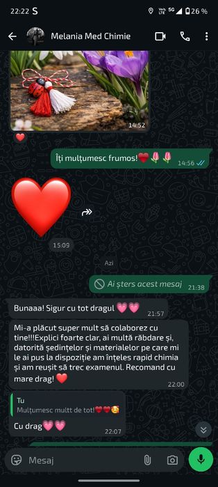 Meditații chimie