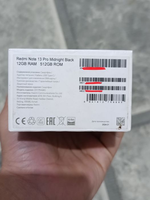Redmi note 13pro o'ta Ideal