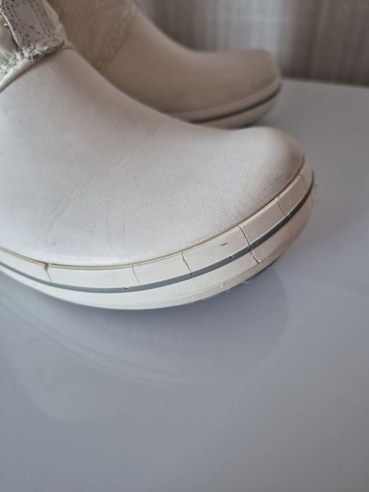 Сапоги демисезонные crocs размер w7