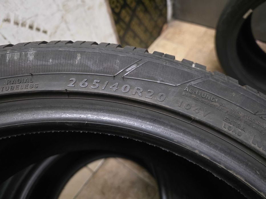 2бр Зимни гуми 265 40 20 - Dunlop -