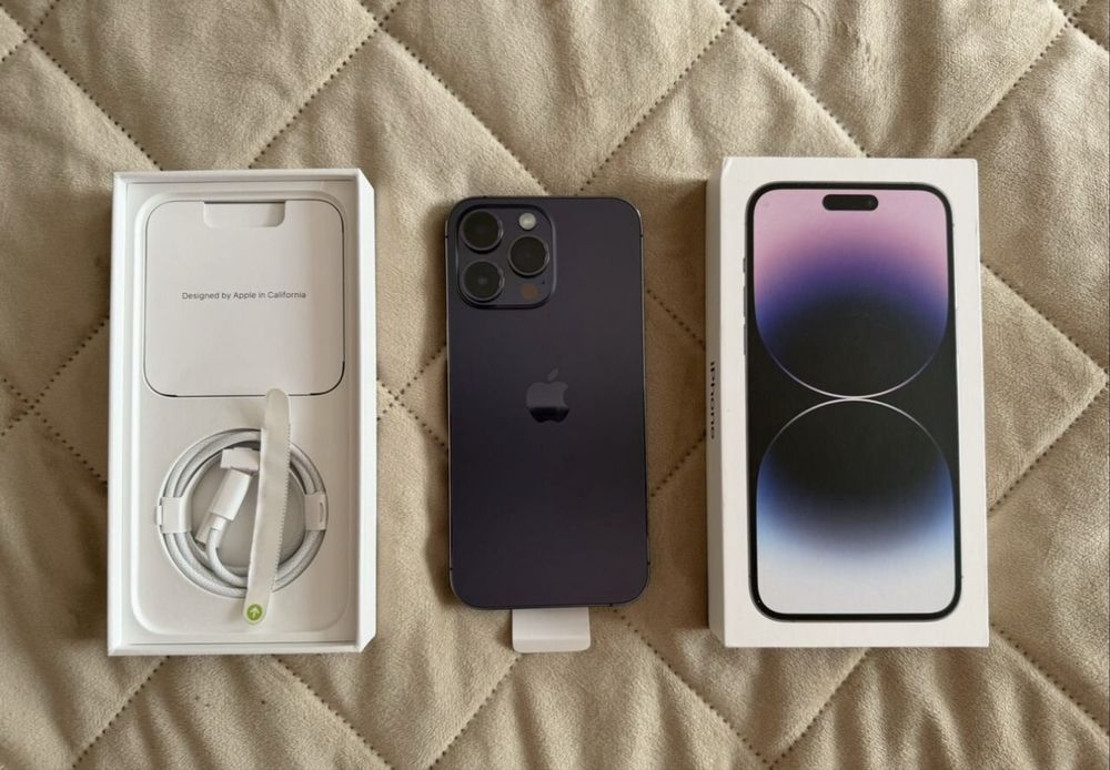 iPhone 14 pro max 256 purple