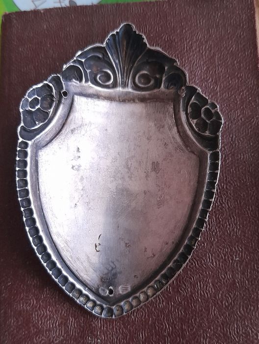 Серебряная     накладка