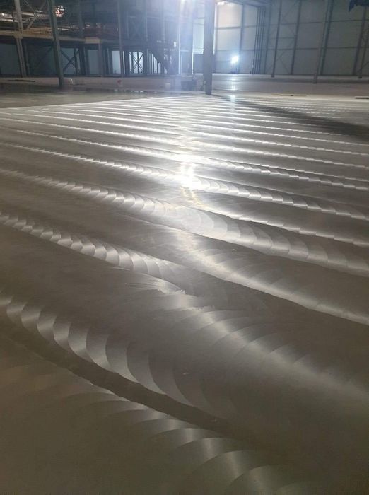 Sapa mecanizata și beton elicopterizat  cu quartz