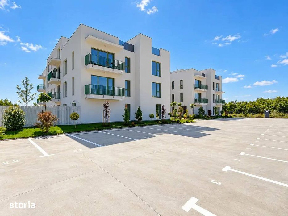 2 camere - 55 mp utili total-TVA inclus-finalizat - CITY NORD