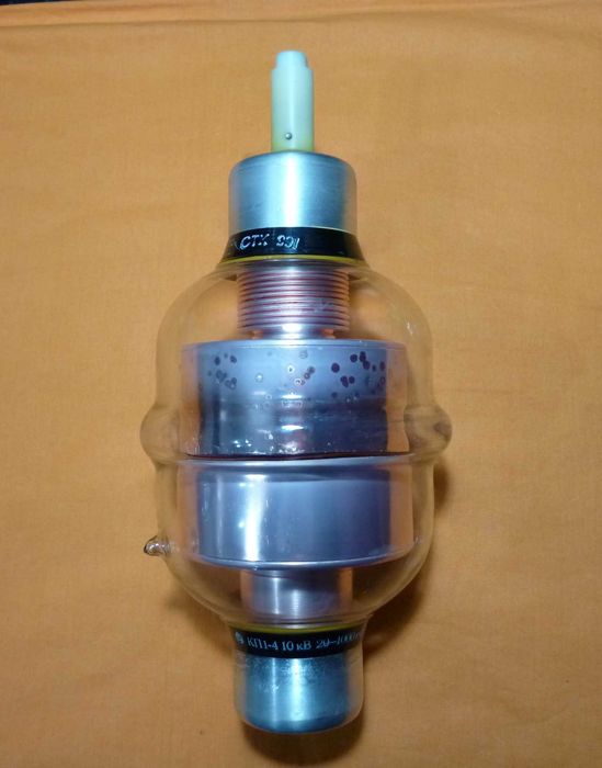 Condensator variabil vid 20-1000pF 10KV statie radio emisie rusesc Iasi ...