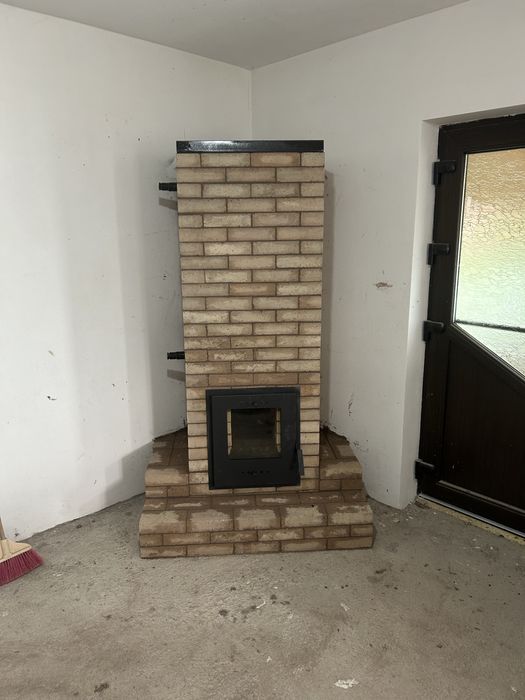 Centrală,termoșemineu din cărămidă