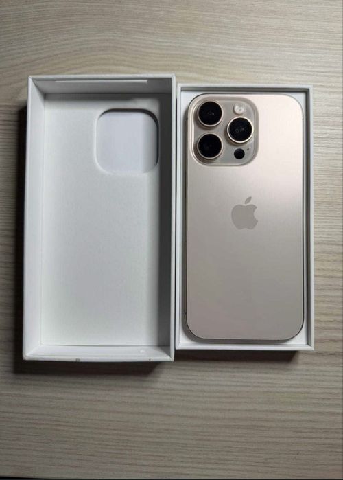 Iphone 16 pro 512 gb desert titanium, garanție, factură, husă Kevlar