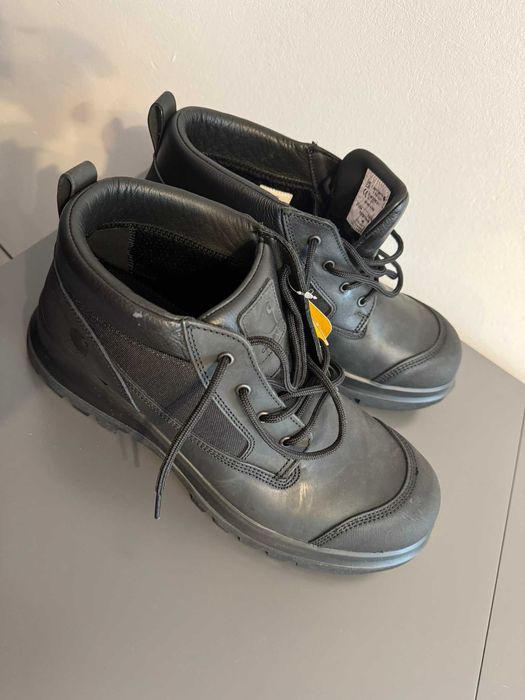 Carhartt Detroit Rugged Flex S3 HRO HI SRC Safety piele negru ghete 46