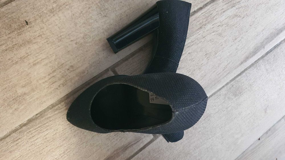 Обувки, официални, черни, нови, номер 35