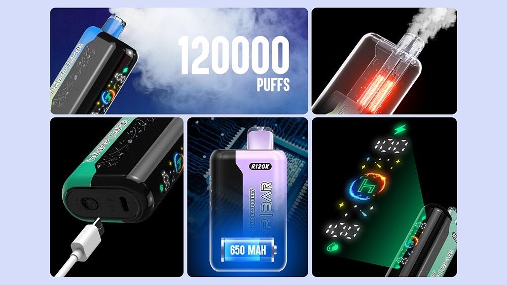Vape HAPP-BAR 120k 2 moduri