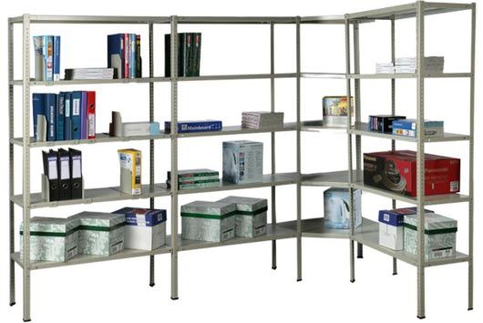 Складские угловые архивные стеллажи