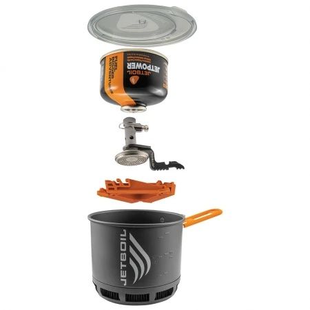 Jet Boil Stash oala si arzator ultrausoare
Jet Boil 
Johnson Outdoors