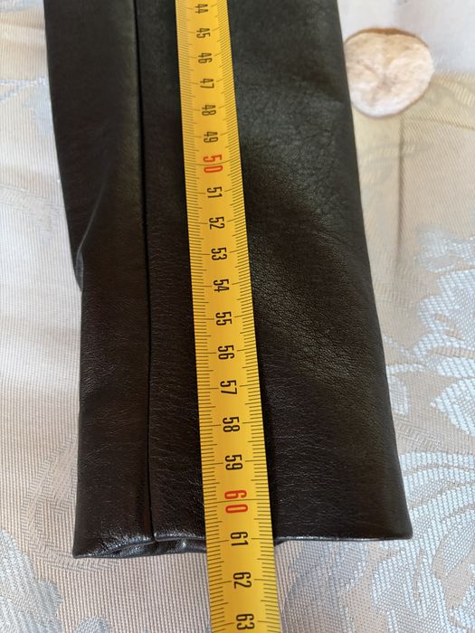 Theory, premium, lână-cașmir și 100% piele, palton gri & negru
