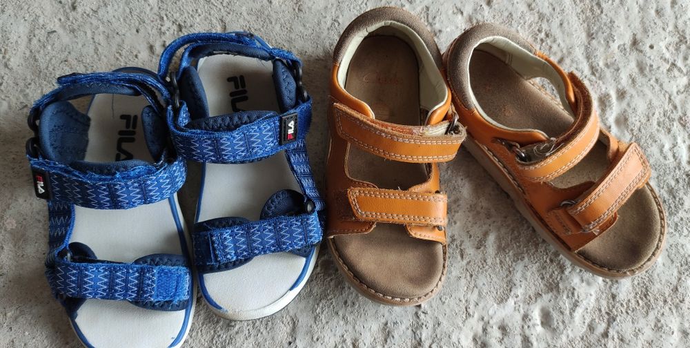 Sandale din piele naturala, fetite si baieti