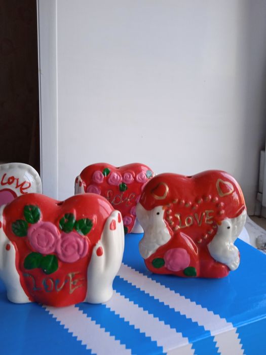 Фарфоровое сердечко сувенир