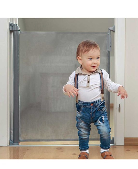 Poarta de siguranta Lionelo Tulia 140 cm Negru