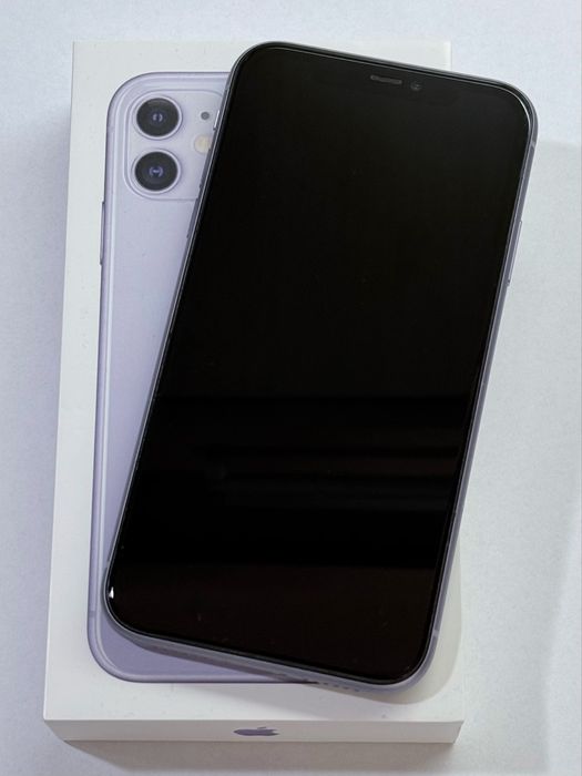 iPhone 11 Purple 91% battery