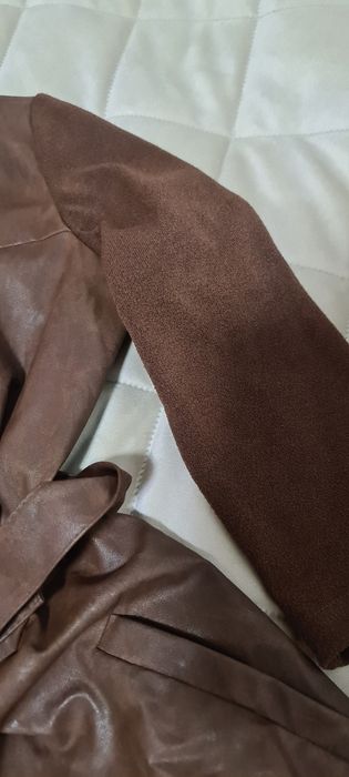 Платье женское, имитация кожи