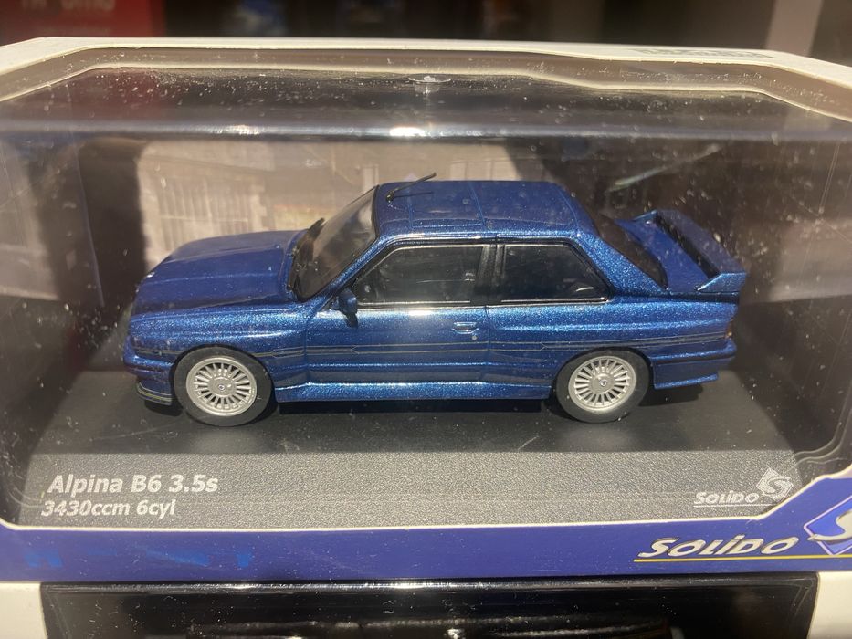 SOLIDO BMW E30 Alpina B6 3.5s machetă auto scara 1:43