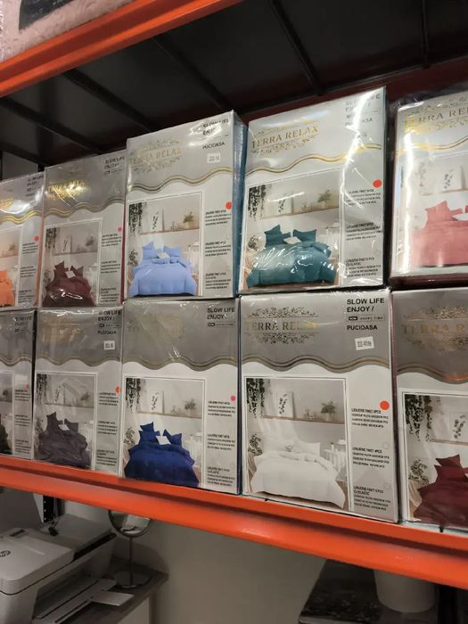 Lenjerie de pat din finet/Pucioasa