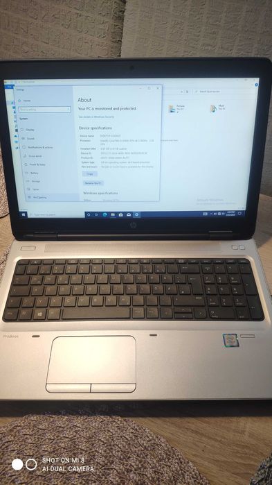 15.6" Laptop HP ProBook 650 G2 Лаптоп HDD 500GB, RAM 4GB
