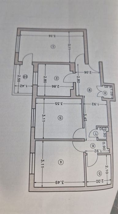 Apartament 3camere