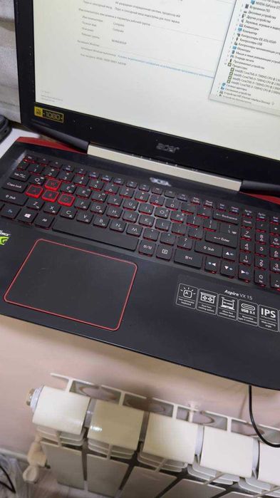 Acer Aspire VX 15 игровой i5-7300HQ / 8GB / GTX 1050 / Full HD